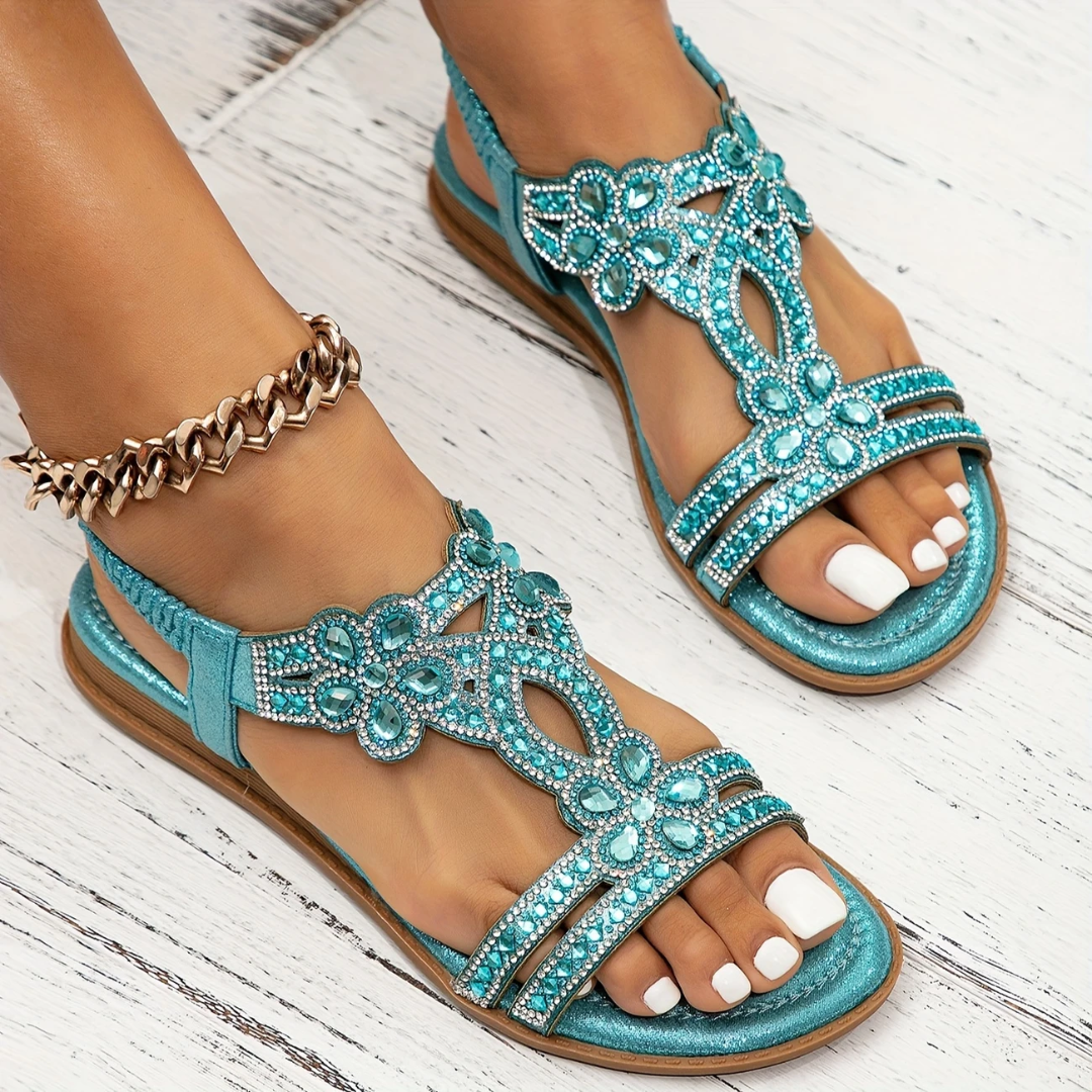 Franciszka – Ortopediska sandaler i boho-stil