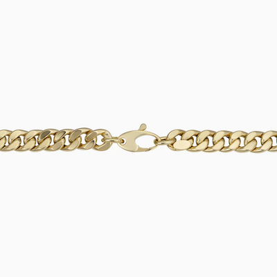 Astrid - Kubanskt armband i 16k guld