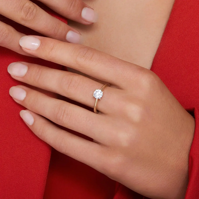Thea - El Playa-ring i 18 karat guld