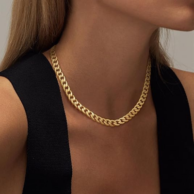 Alma – Tung kubansk kedja i 18k guld