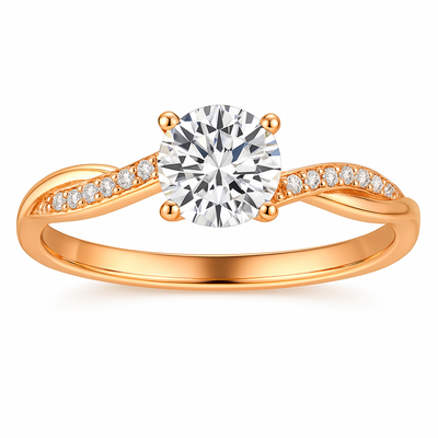 Nova - Elegant ring i 18k guld