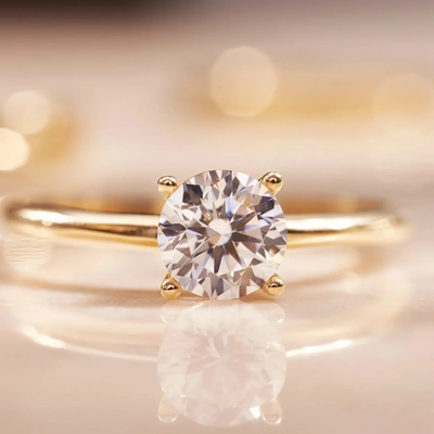 Thea - El Playa-ring i 18 karat guld
