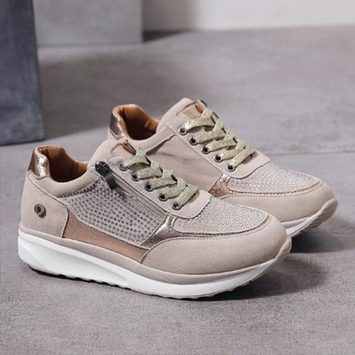 Teodora – Ortopediska sneakers med dragkedja