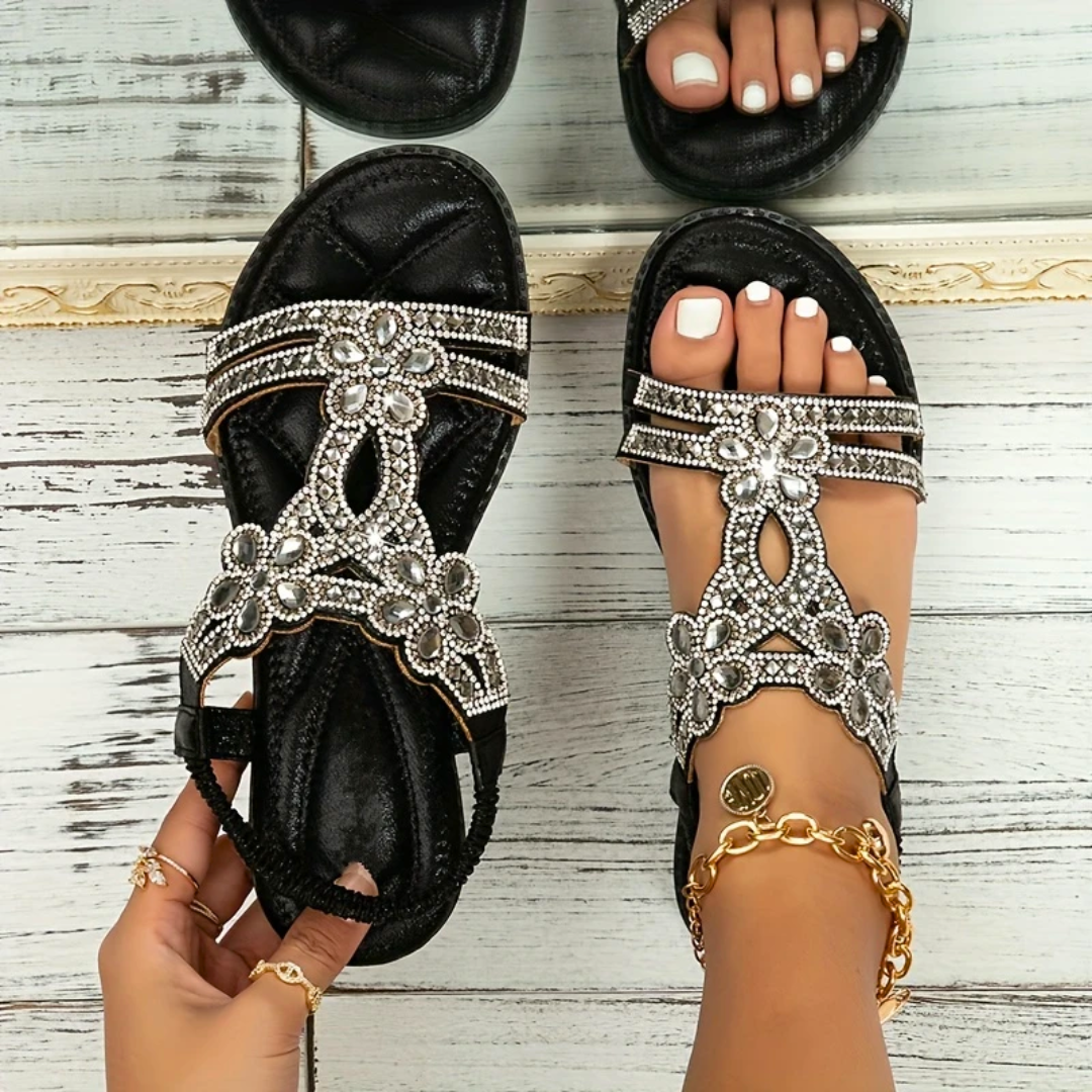 Franciszka – Ortopediska sandaler i boho-stil