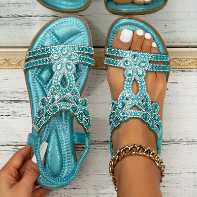 Franciszka – Ortopediska sandaler i boho-stil