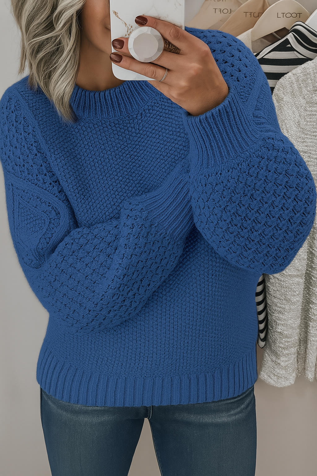 Chunky Knit Sweater – Avslappnad värme med vardagscharm