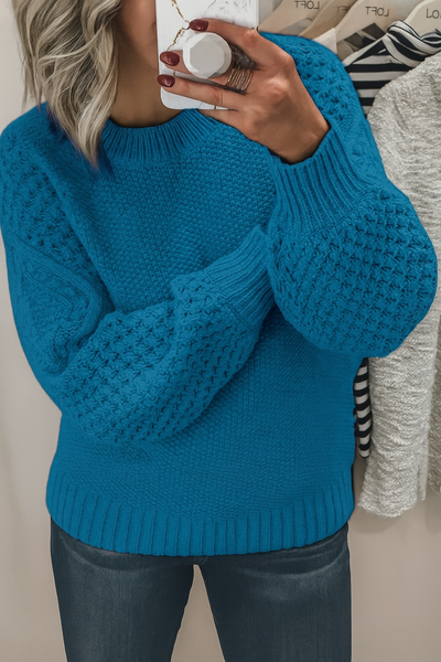 Chunky Knit Sweater – Avslappnad värme med vardagscharm