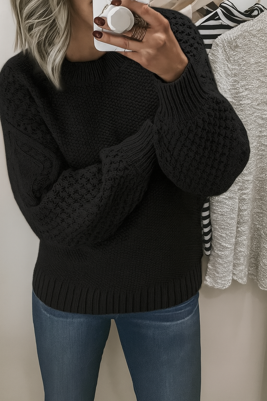 Chunky Knit Sweater – Avslappnad värme med vardagscharm